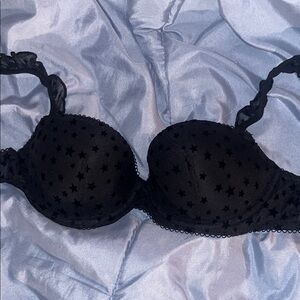 Victoria's Secret Black Star Bra